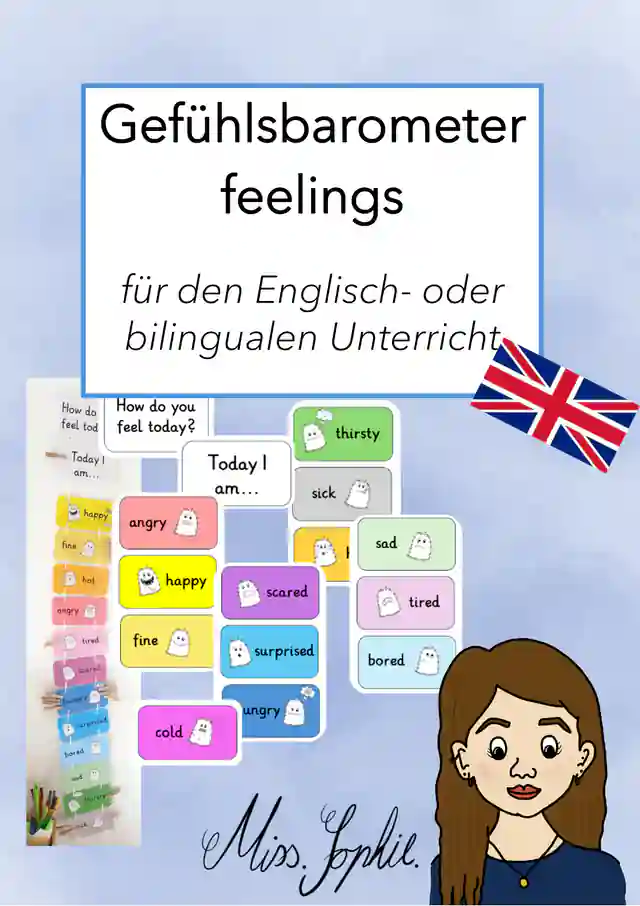 Gefühlsbarometer, feelings-bilingual möglich