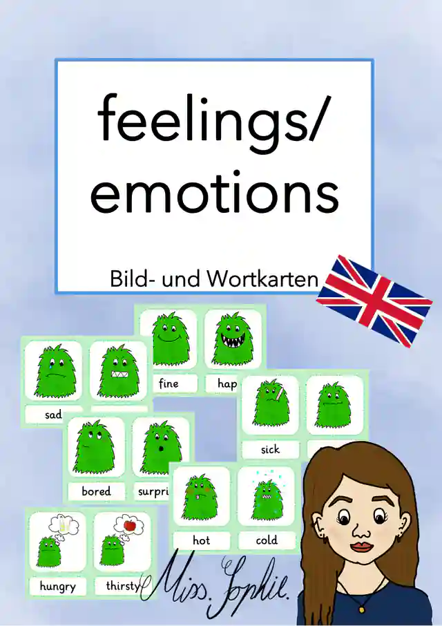 feelings-emotions_Bild- und Wortkarten