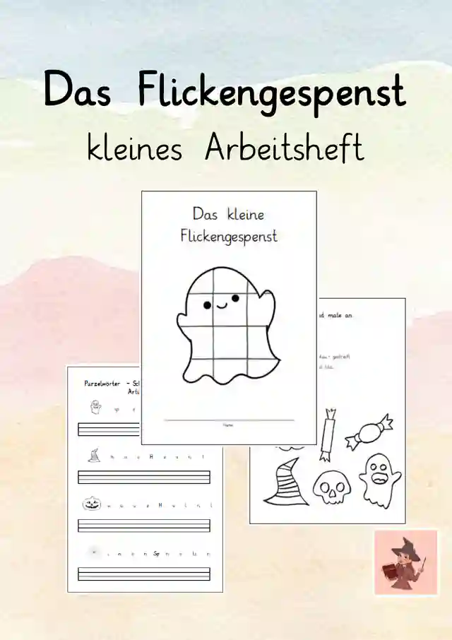 Arbeitsheft Bilderbuch das Flickengespenst