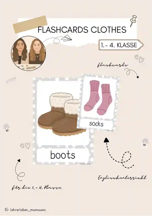Flashcards clothes