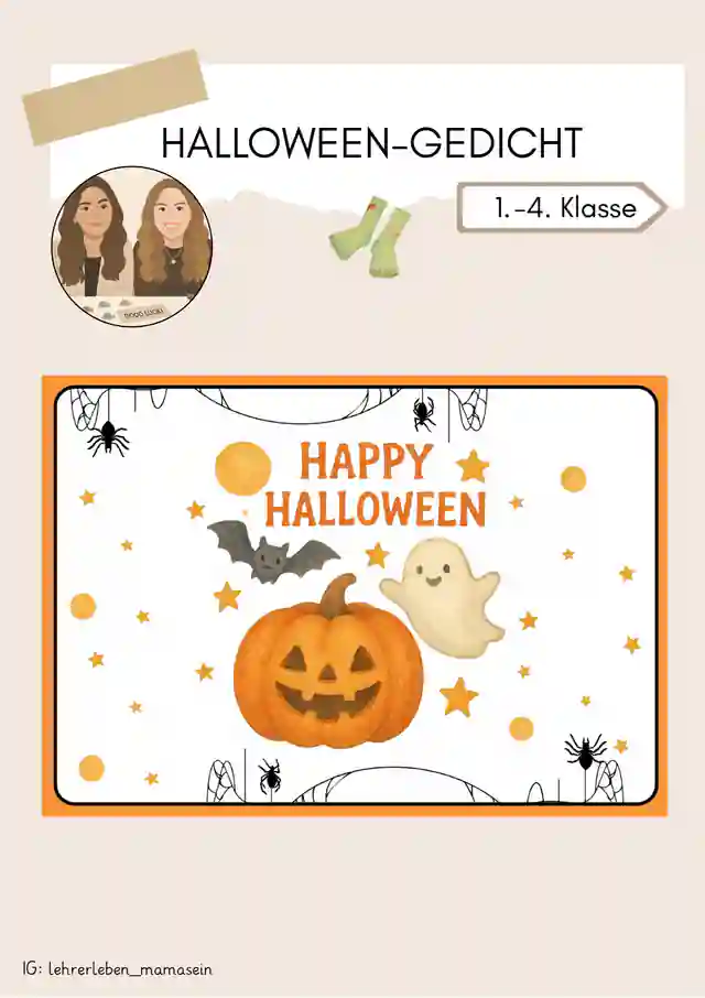 Halloween-Gedicht in Englisch