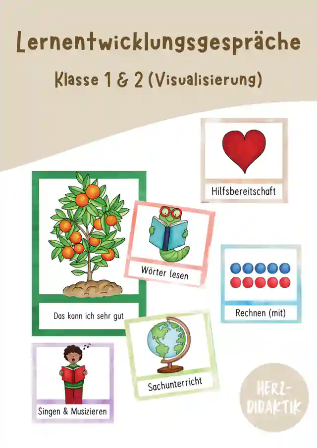 Lernentwicklungsgespräch - Visualisierung (Klasse 1 & 2)