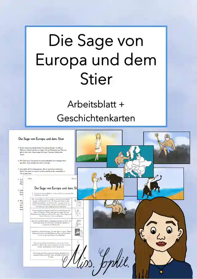 Die Sage von Europa und dem Stier