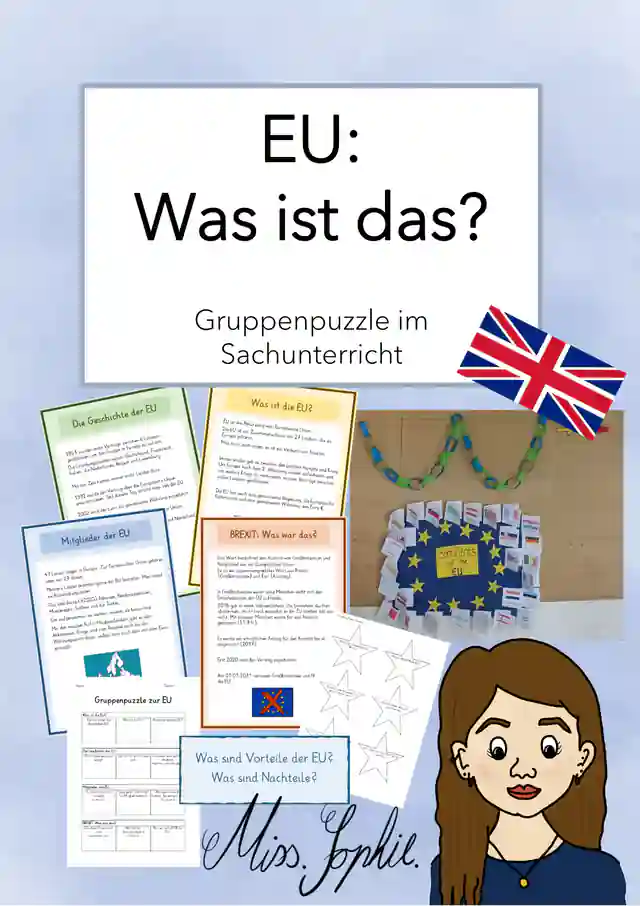 EU: Was ist das? Gruppenpuzzle im Sachunterricht