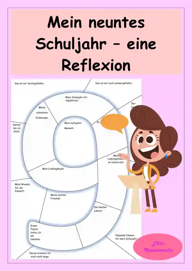 Reflexion zum Schuljahresende - Mein neuntes Schuljahr - 9. Klasse