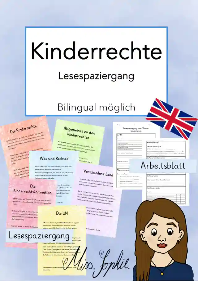 Lesespaziergang zum Thema Kinderrechte