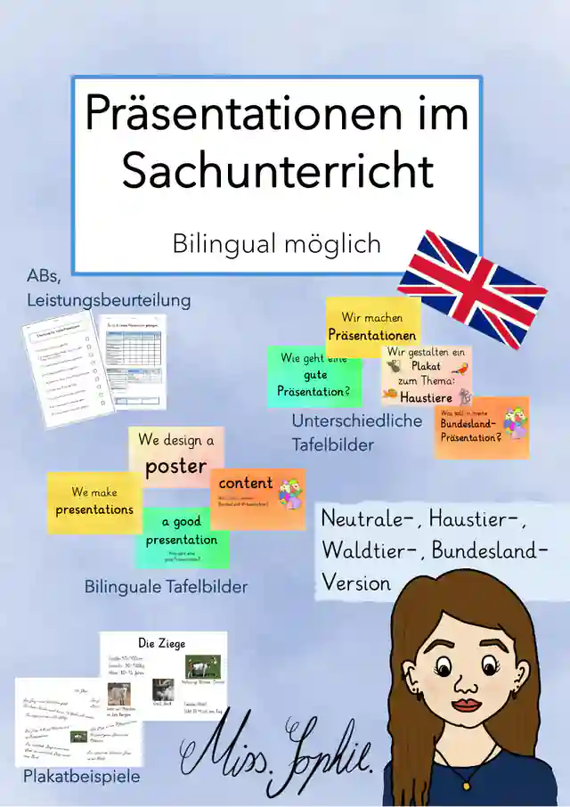 Präsentationen im Sachunterricht_Bilingual möglich