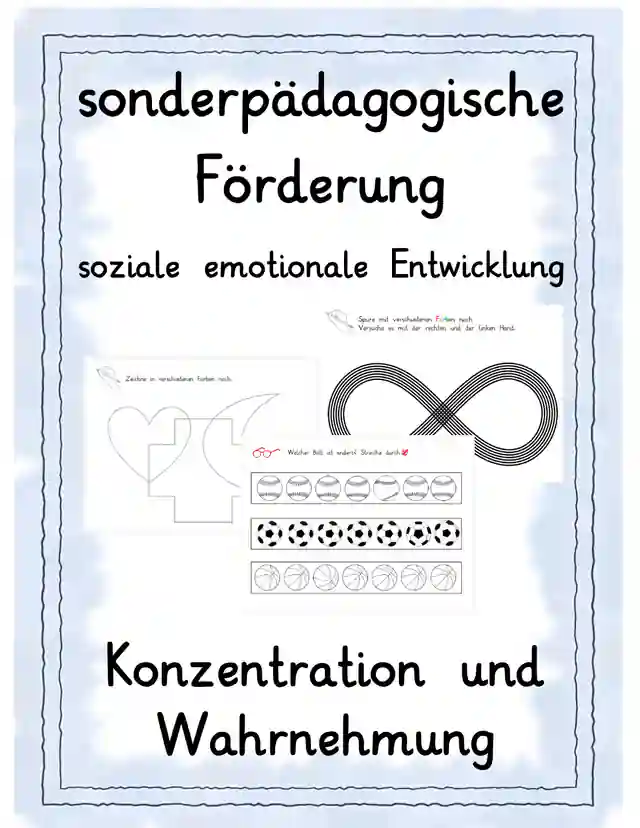 Materialpaket sonderpädagogische Förderung