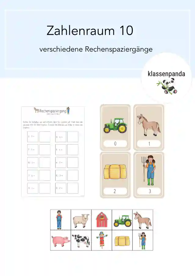 Rechenspaziergänge Zahlenraum 10