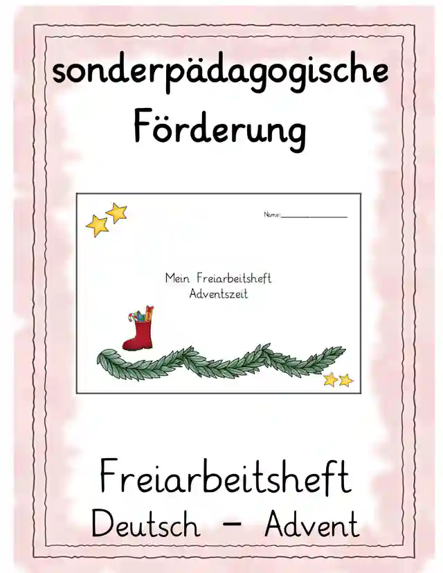 Freiarbeitsheft Anfangsunterricht Deutsch