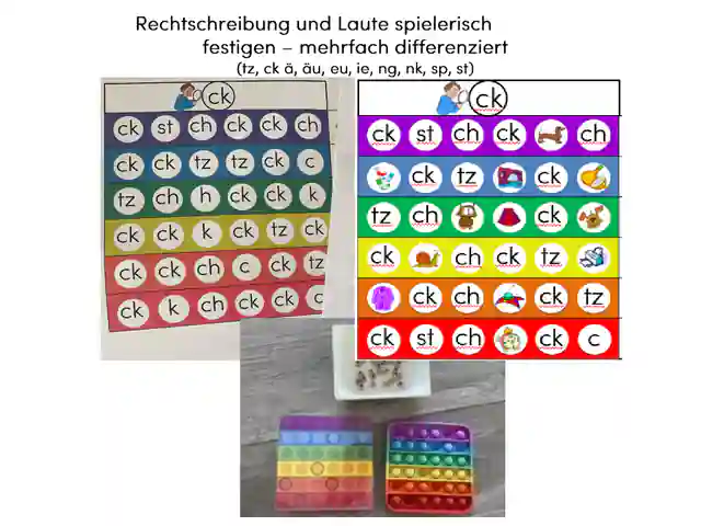 D: Rechtschreibung und Laute spielerisch festigen