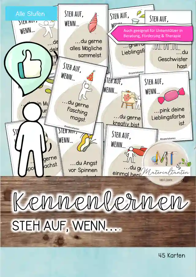 Einschulung/Kennenlernen: Steh auf, wenn... SPIEL