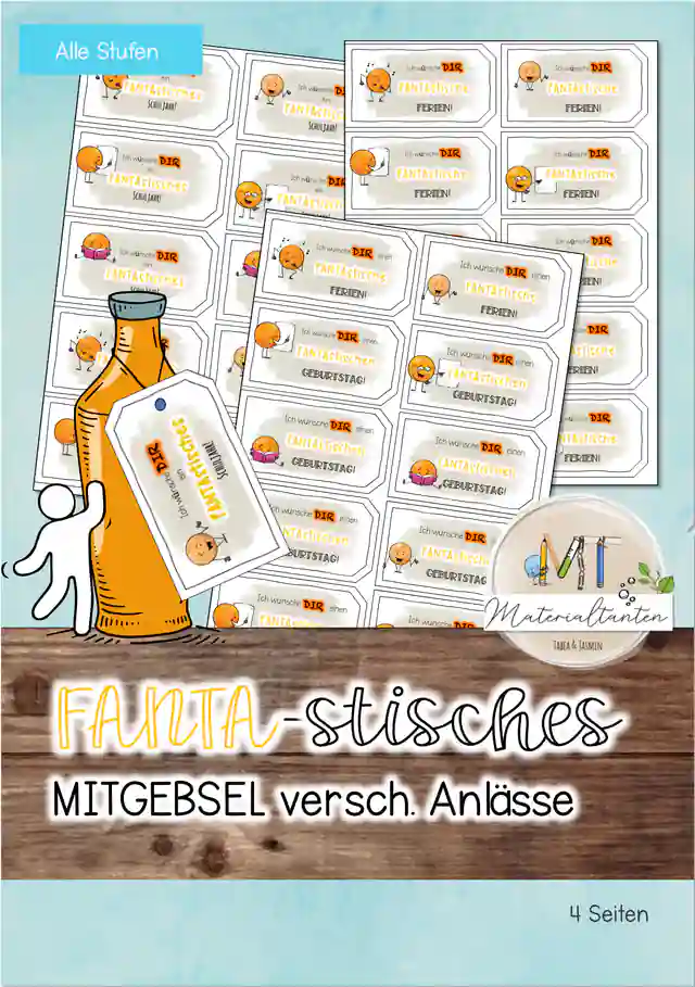 Mitgebsel FANTAstisch - Schulanfang/Schuljahr/Geburtstag...