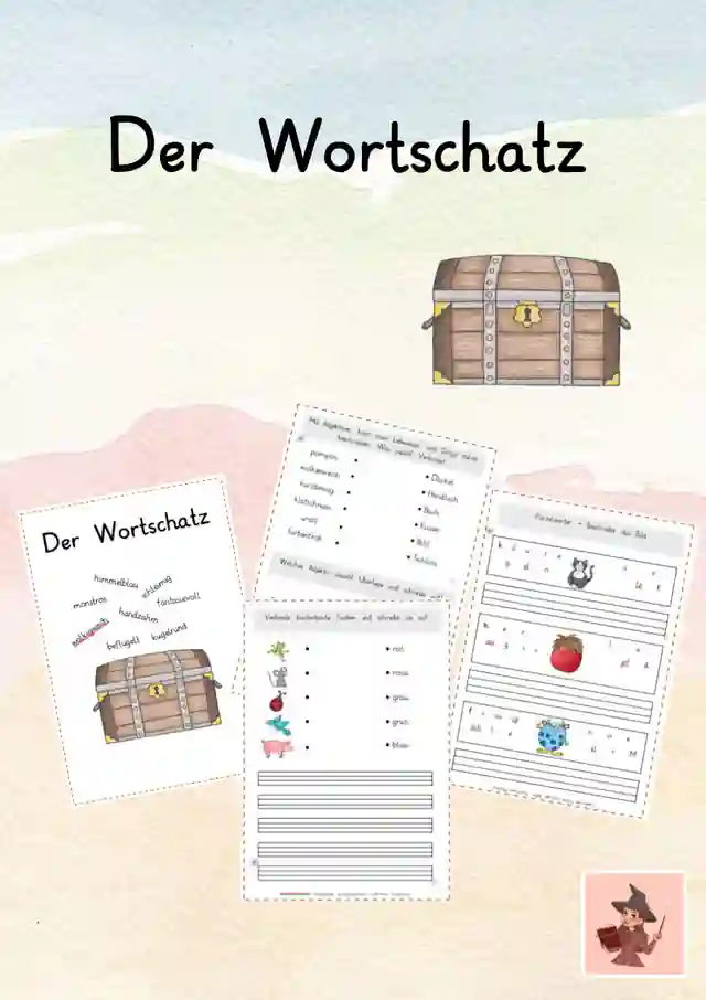 Adjektive - Bilderbuch der Wortschatz