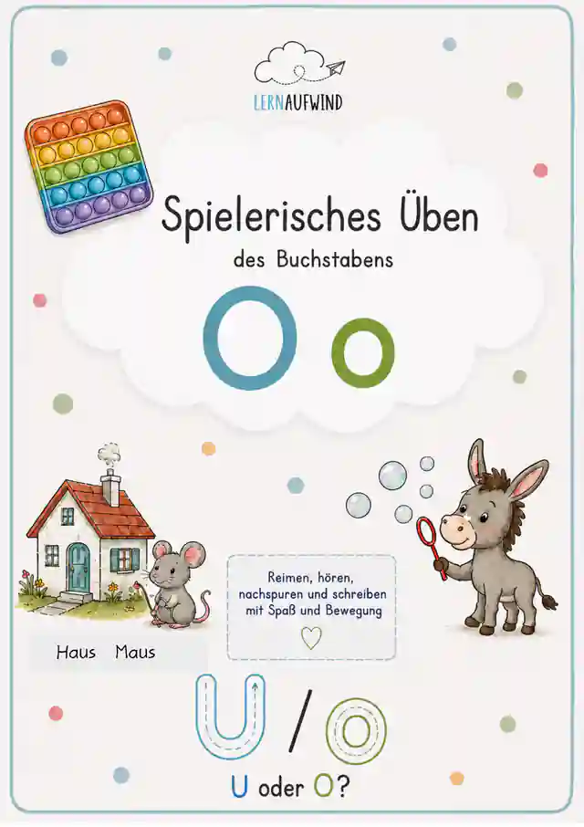 D: Vorübung für Buchstabe O 