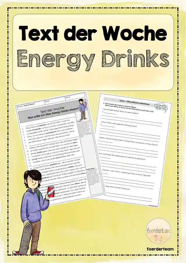 Text der Woche - Energy drinks