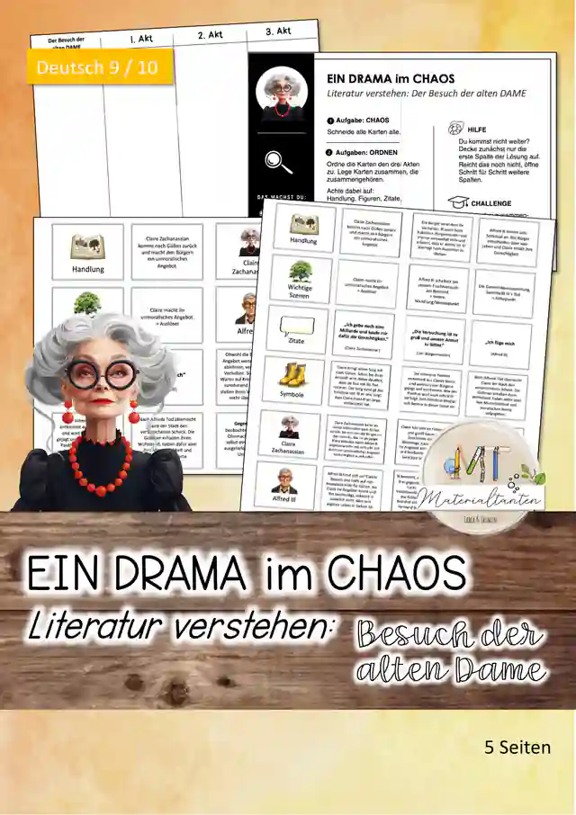 Der Besuch der alten Dame: EIN DRAMA im CHAOS | Literatur verstehen