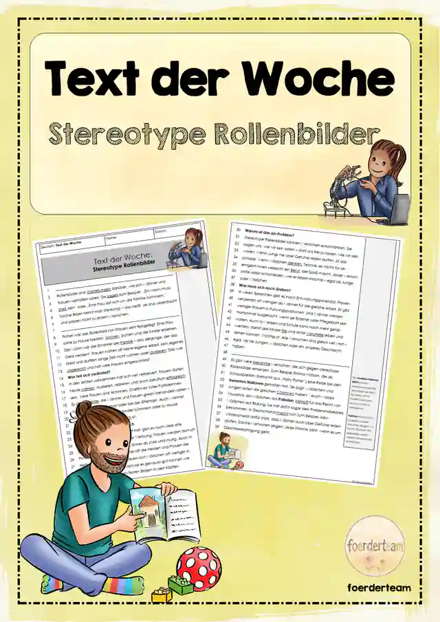 Text der Woche - Stereotype Rollenbilder