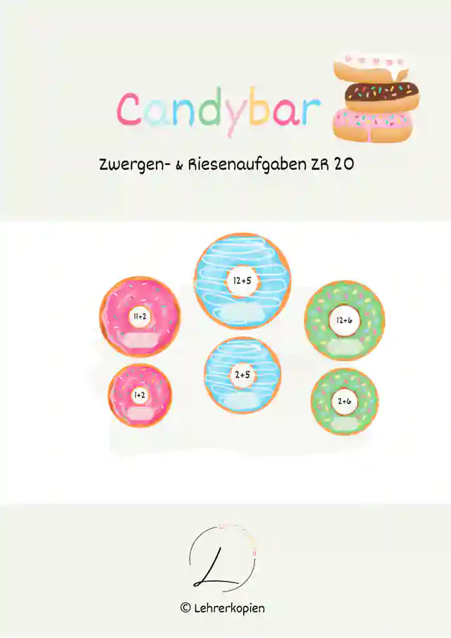 Candybar: Donut-Box (Zwergen- und Riesenaufgaben ZR 20)