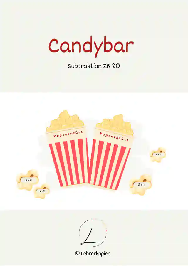 Candybar Popcorn Subtraktion ZR 20