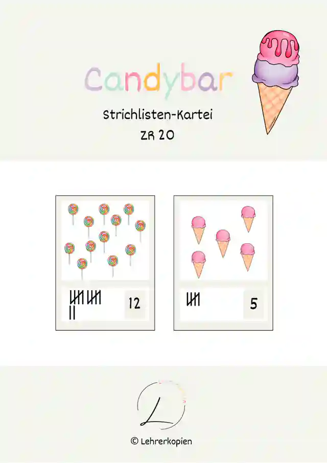 Candybar Strichlisten