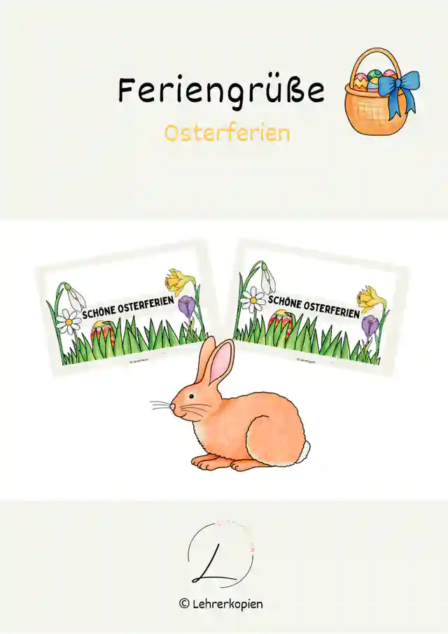 Feriengruß Ostern