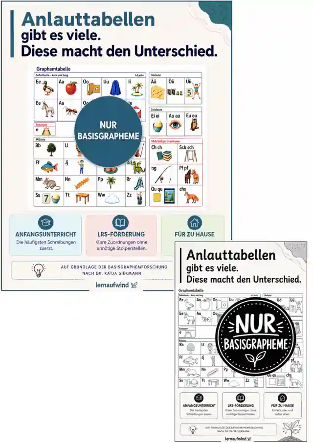 Graphemtabelle „Anlauttabelle“