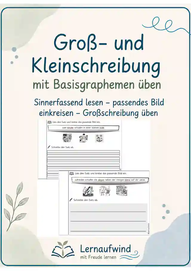Groß- und Kleinschreibung mit Basisgraphemen