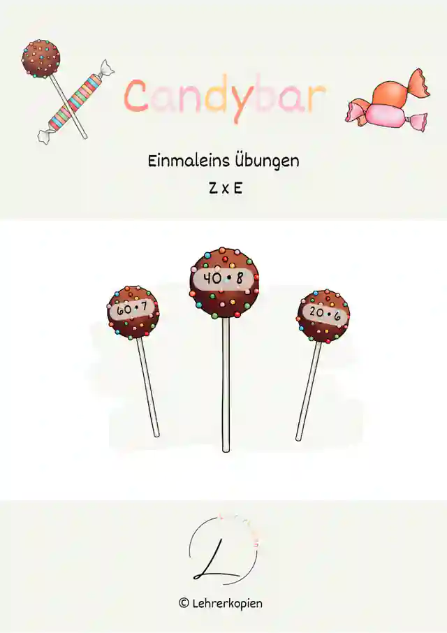 Candybar: Malaufgaben ZR 100
