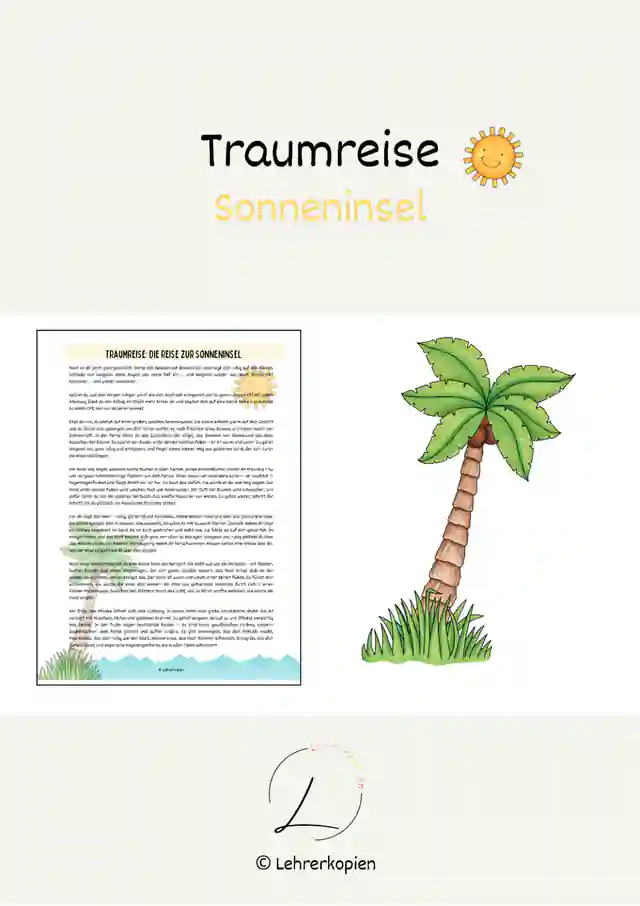 Traumreise: Sonnenstrand + Arbeitsauftrag