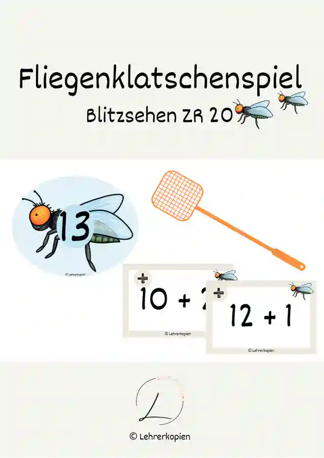 Fliegenklatschenspiel: Blitzsehen ZR 20