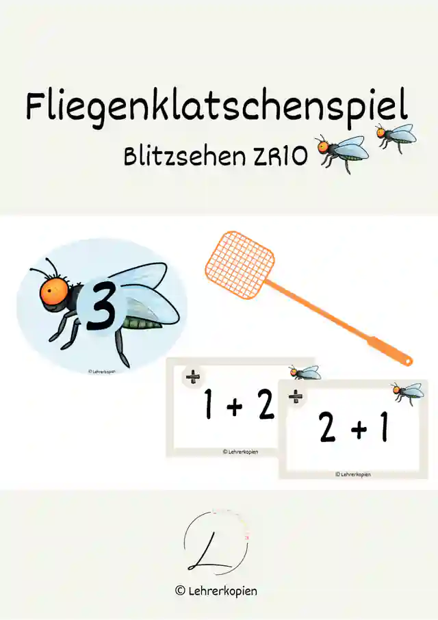Fliegenklatschenspiel Blitzsehen ZR 10