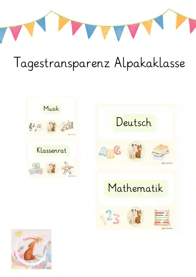 Tagestransparenz Alpakaklasse
