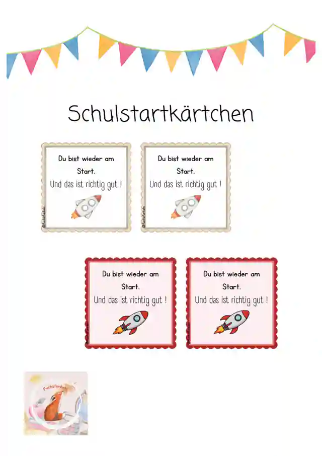 Schulstartkarten 