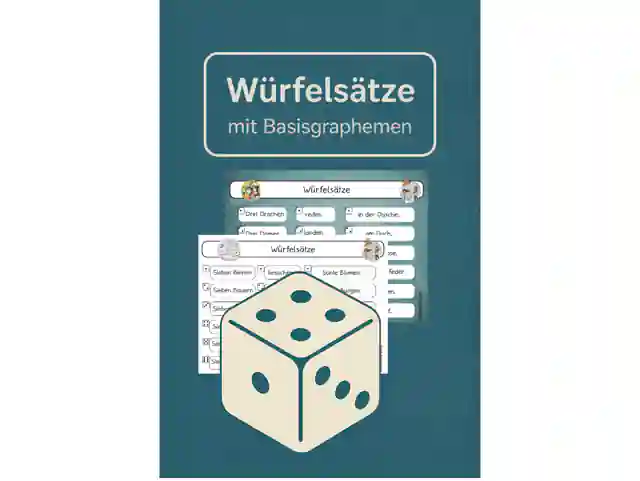 Würfelsätze mit Basisgraphmen D-Wörter
