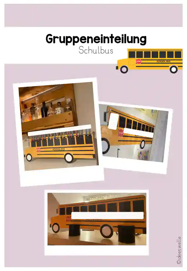 Gruppeneinteilung Schulbus 