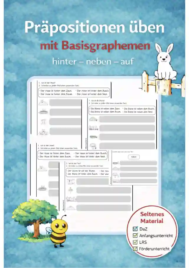Präpositionen üben