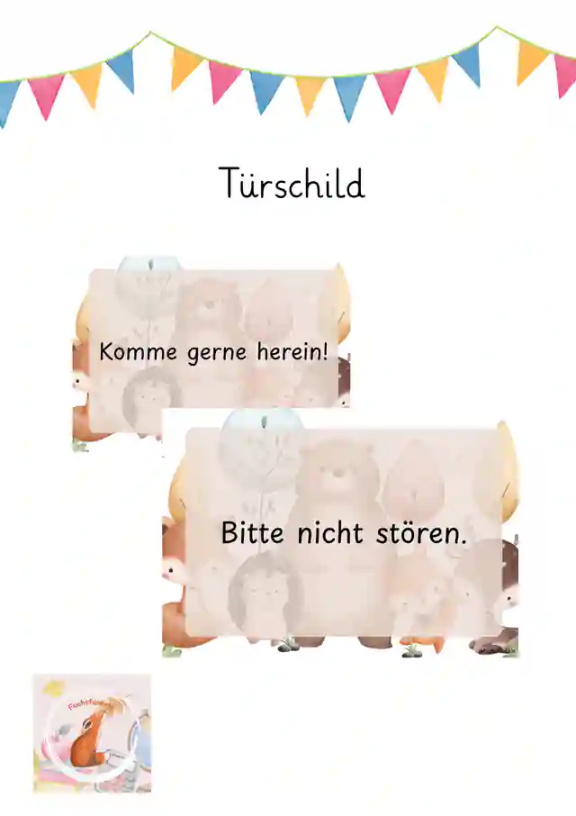 Türschild
