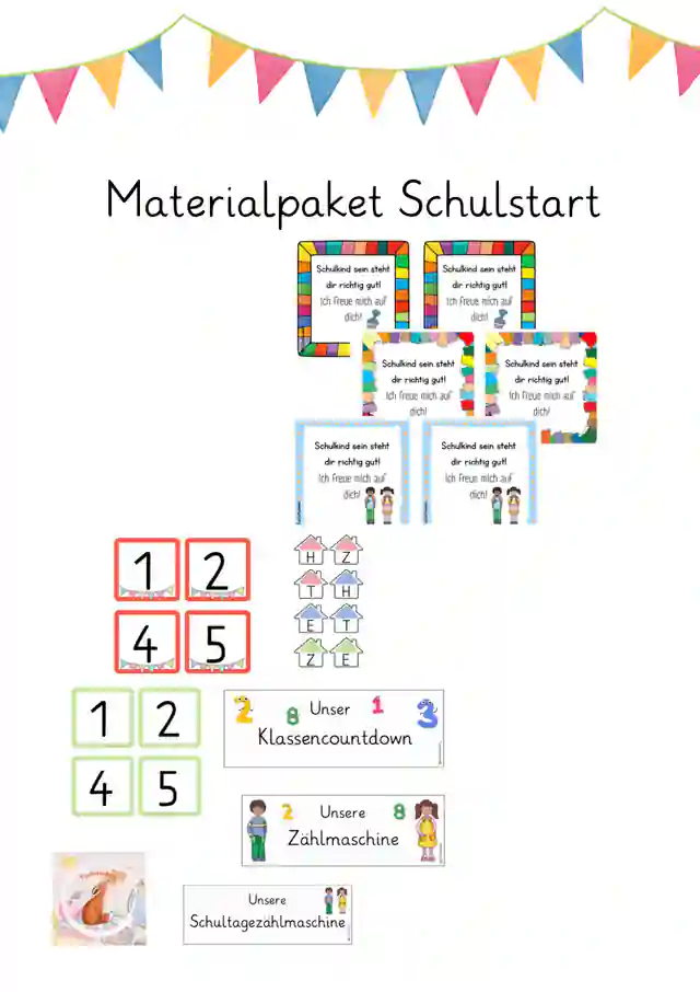 Materialpaket Schulstart