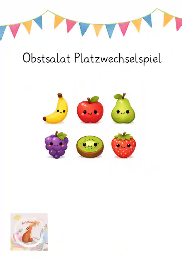 Obstsalat - Platzwechselspiel