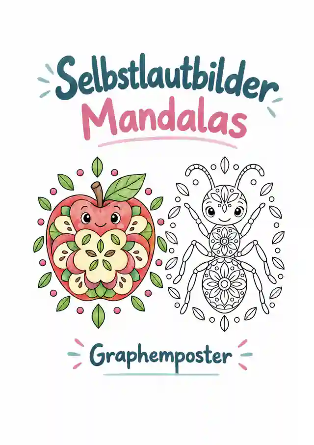 Anlautmandalas Selbstlaute