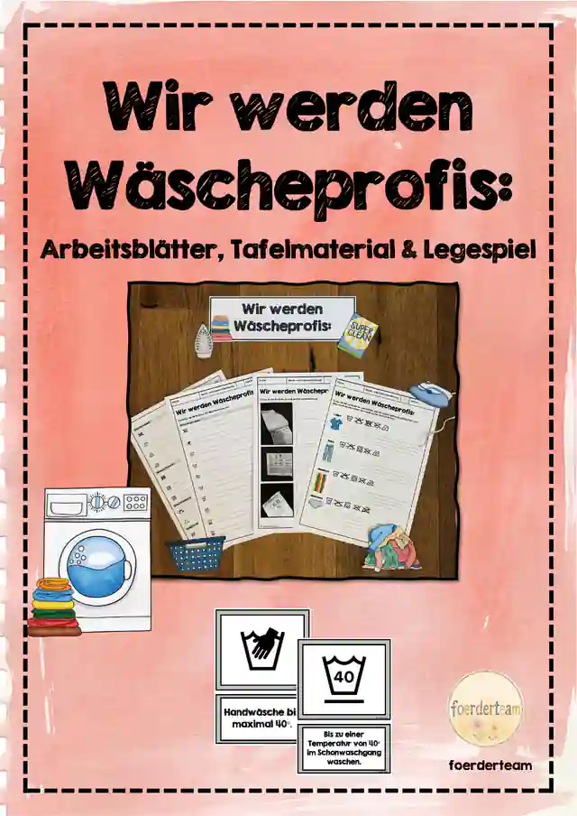 Wir werden Wäscheprofis – Wäschepflege & Pflegesymbole