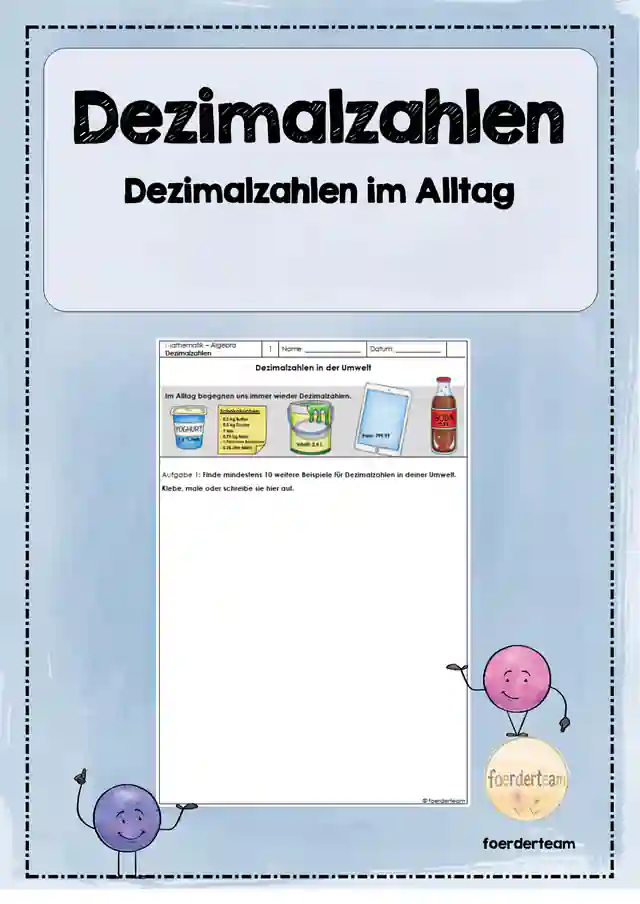 Dezimalzahlen in der Umwelt