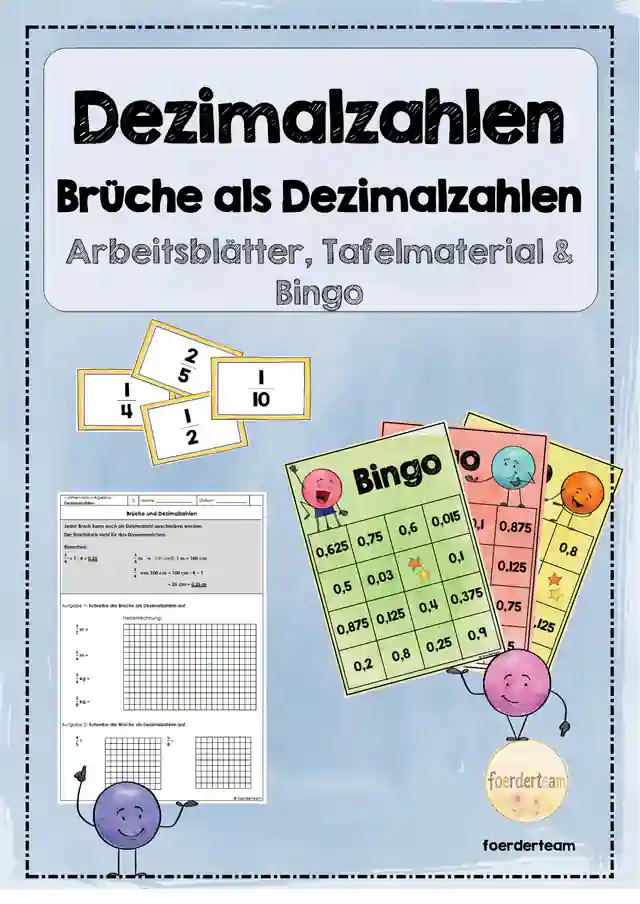 Brüche als Dezimalzahlen