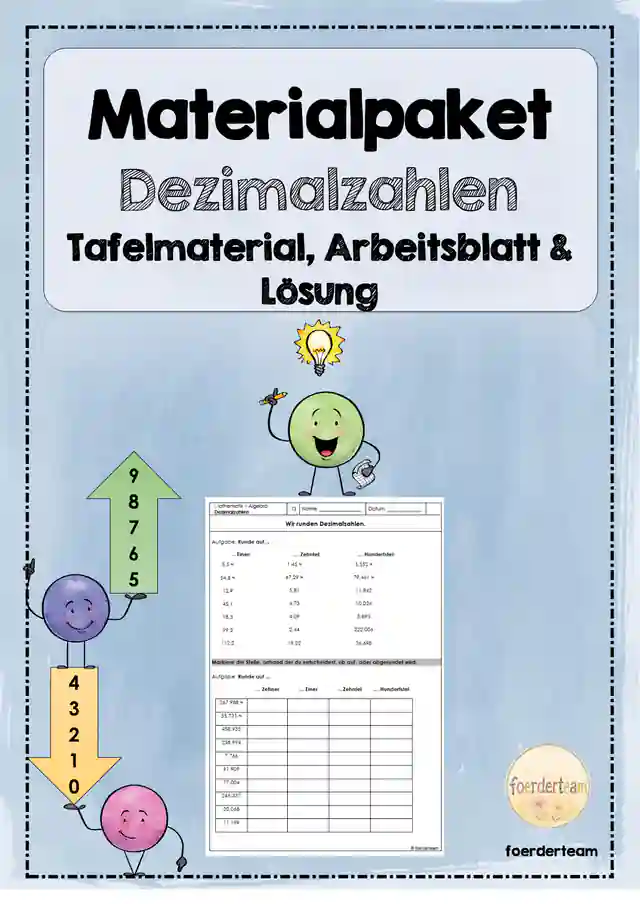 Dezimalzahlen runden