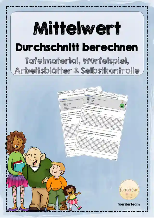 Mittelwert (Durchschnitt) berechnen – anschaulich & praxisnah