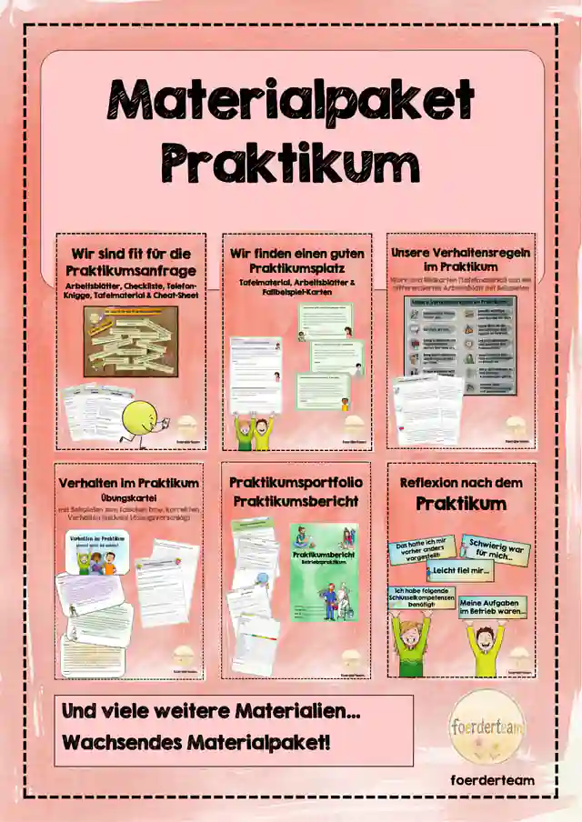 Materialpaket Praktikum