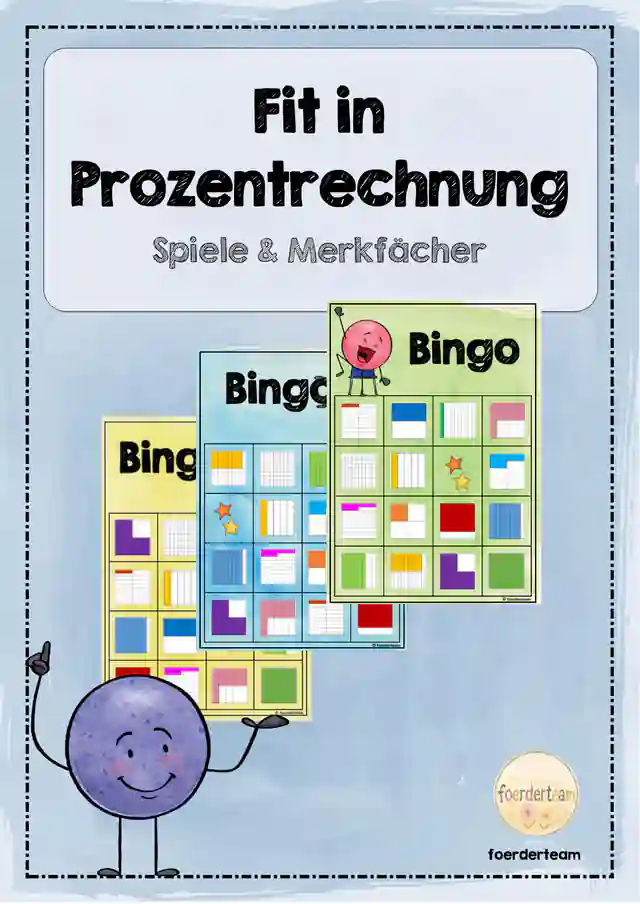 Prozentrechnung - Spiele und Merkfächer