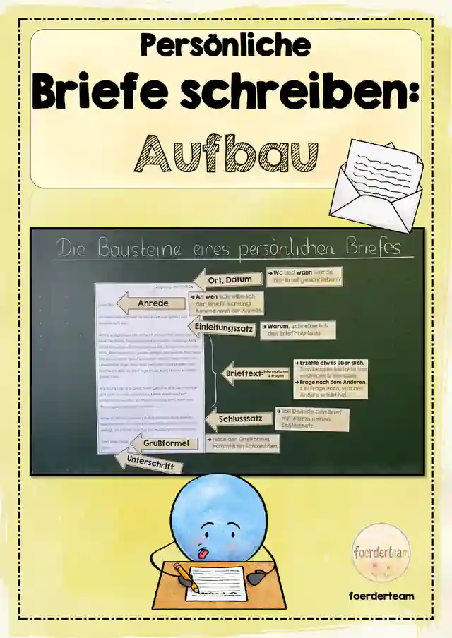 Persönlicher Brief – Aufbau Schritt für Schritt