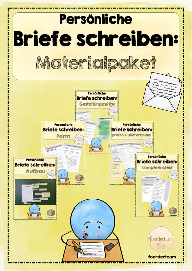 Materialpaket: persönliche Briefe